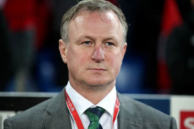 The Scottish Football Association made an approach for Northern Ireland manager Michael O'Neill on Friday. Picture: PA