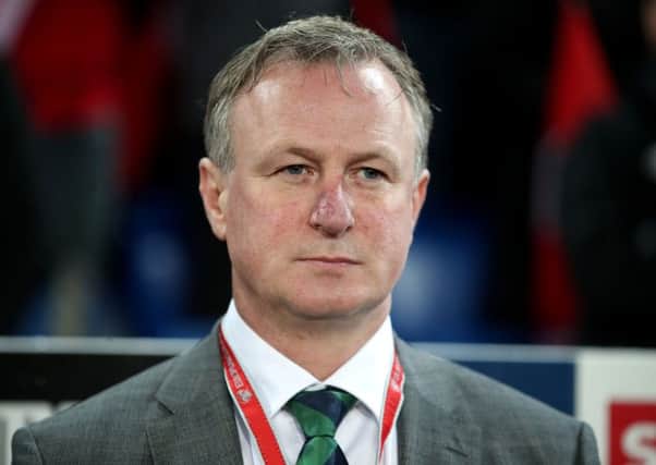 The Scottish Football Association made an approach for Northern Ireland manager Michael O'Neill on Friday. Picture: PA