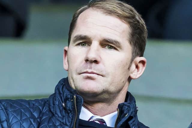 Alan Archibald says the game at Tynecastle should have been called off. Picture: SNS