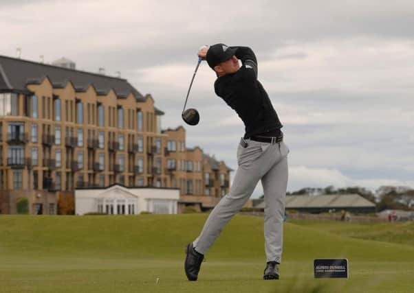Connor Syme finished in the top 15 at the Alfred Dunhill Links Championship. Picture: John Stewart.