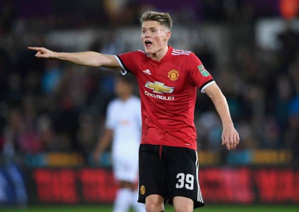 Scott McTominay of Manchester United. Picture: Getty