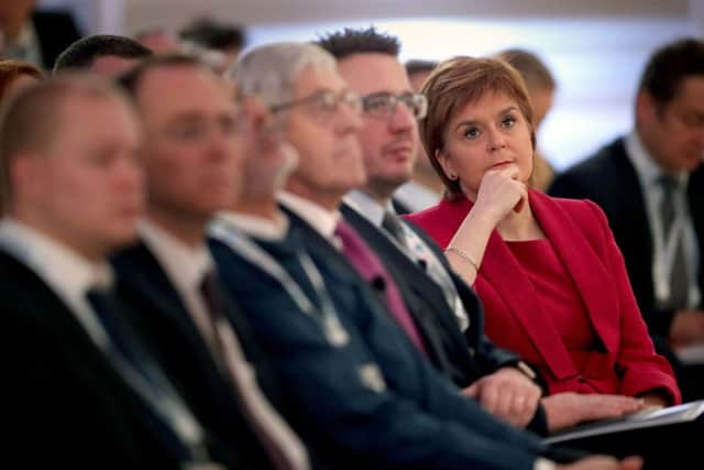 First Minister Nicola Sturgeon attending the Arctic Circle Forum. Picture: PA