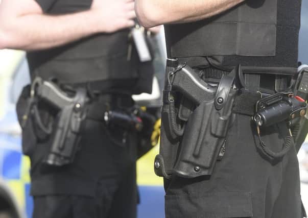 Armed police officers in Edinburgh (Picture: Greg Macvean)