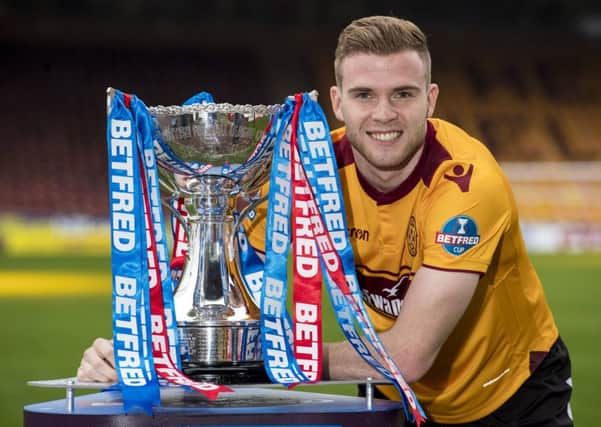 Motherwell's Chris Cadden looks forward to Sunday's Betfred Cup final against Celtic. Picture: Alan Harvey/SNS