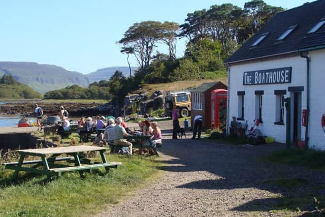 It is hoped the buyout will encourage more businesses like The Boathouse seafood restaurant to set up on the island. PIC: www.geograph.co.uk