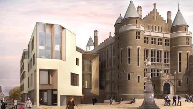 The proposed extension to the 19th century Teviot Row House student union in Edinburgh proved unpopular. Picture: Contributed