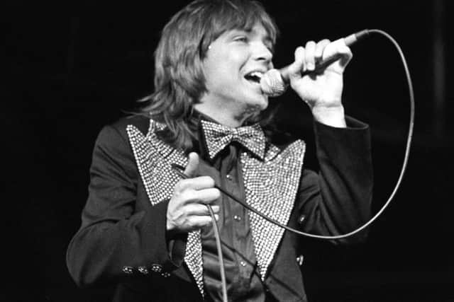 David Cassidy played Scotland for the first time in 1974. Picture: PA Wire