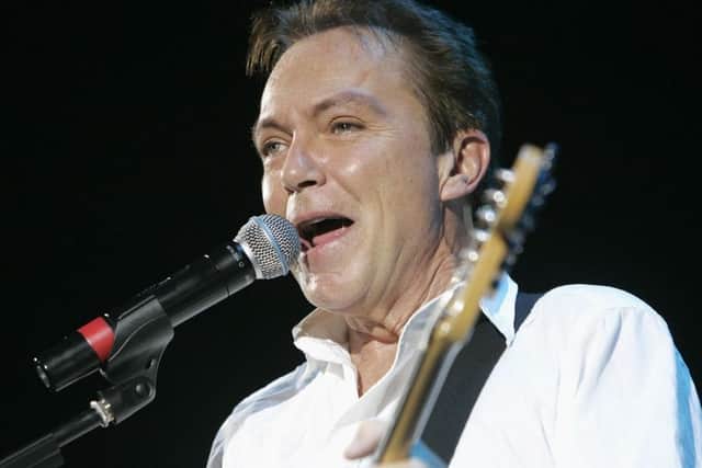 David Cassidy played Scotland a number of times during the 2000s. Picture: PA/PA Wire