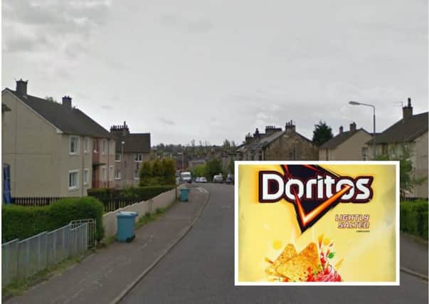 A man fell asleep covered in Doritos after an alleged break-in. Picture: Google Maps