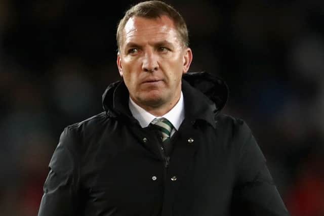 Celtic manager Brendan Rodgers. Picture: Catherine Ivill/Getty Images