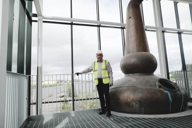 Alistair McDonald, the new distillery manager at the Clydeside Distillery in Glasgow.