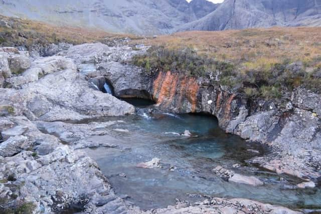 Residents living near the Fairy Pools at Glen Brittle, Skye, will work to ease traffic congestion at the popular attraction after winning a Scottish Land Fund award. PIC: Malcolm Manners/Flick/Creative Commons.