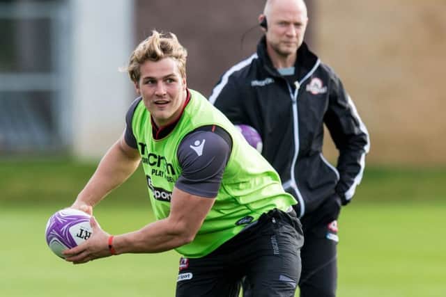 Duhan Van Der Merwe will make his first start for Edinburgh against Cheetahs. Picture: Ross Parker/SNS/SRU