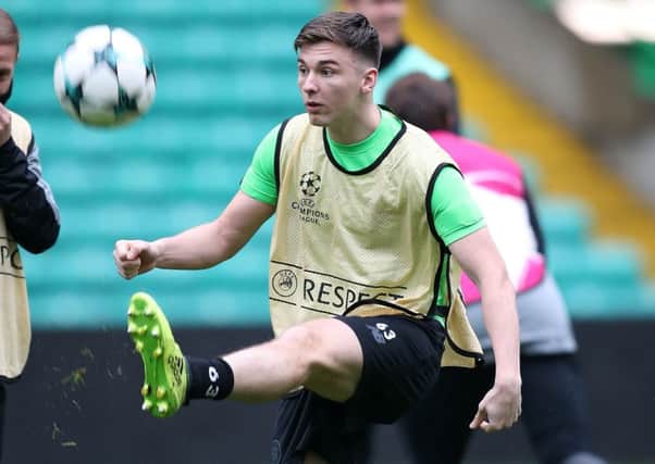 Kieran Tierney is confident Celtic can stand up to the challenge of Motherwell in the league cup final. Picture: Jane Barlow/PA Wire