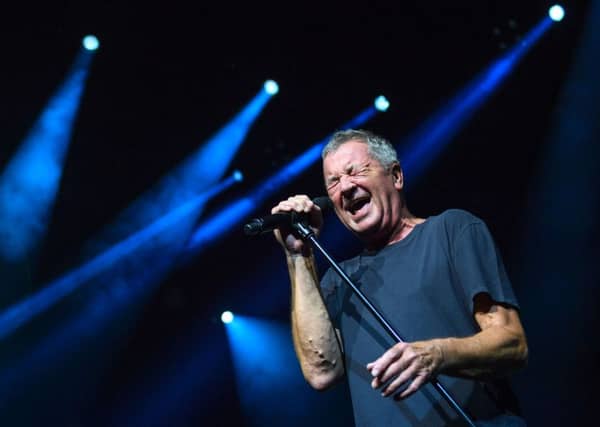 Deep Purple lead singer Ian Gillan showed no sign of fading