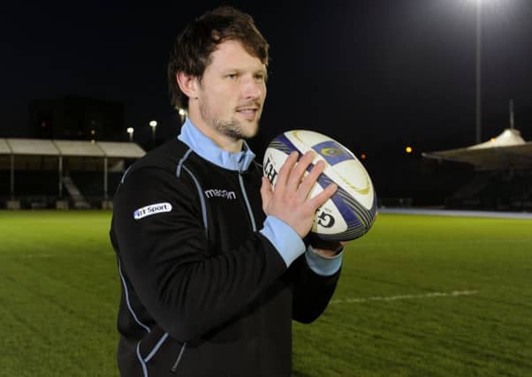 Glasgow Warriors centre Peter Horne. Picture: John Devlin