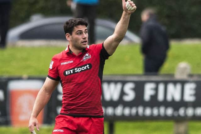 Sam Hidalgo-Clyne scored all of Edinburgh's points in Bloemfontein. Picture: SNS Group