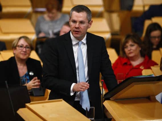 Derek Mackay is being called on to revamp business rates. Picture: Andrew Cowan/Scottish Parliament