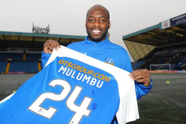 New Kilmarnock recruit Youssouf Mulumbu has not played since February but could feature against Aberdeen on Sunday. Picture: Ross MacDonald/SNS