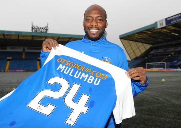 New Kilmarnock recruit Youssouf Mulumbu has not played since February but could feature against Aberdeen on Sunday. Picture: Ross MacDonald/SNS
