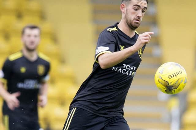 Shaun Byrne provided a goal and an assist in Livingston's win at Queen of the South. Picture: SNS/Bruce White