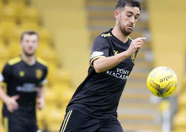 Shaun Byrne provided a goal and an assist in Livingston's win at Queen of the South. Picture: SNS/Bruce White