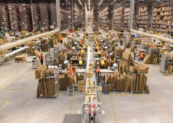 Paramedic crews have treated Amazon workers for suspected strokes, convulsions, chest pains and various injuries from accidents. Picture: SWNS