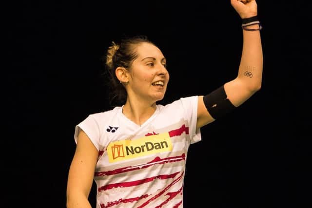 Kirsty Gilmour won the womens singles title. Picture: Ross Eaglesham