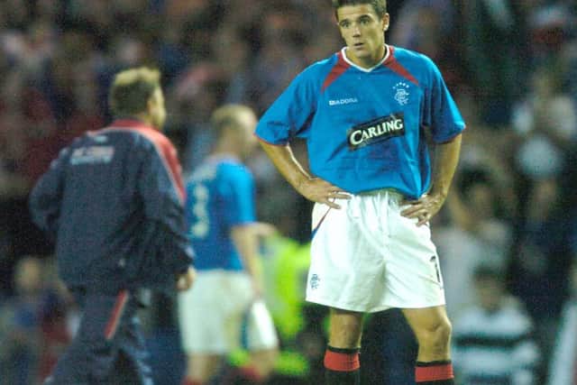 Nacho Novo was a fans' favourite during his time at Rangers. Picture: David Moir