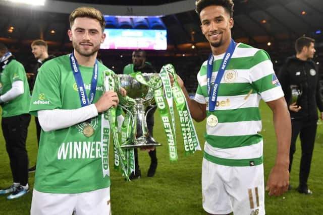 Patrick Roberts believes another treble is a realistic target. Picture: SNS.