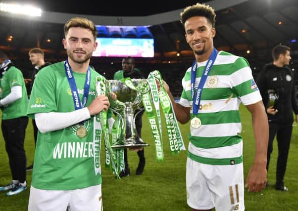 Patrick Roberts believes another treble is a realistic target. Picture: SNS.