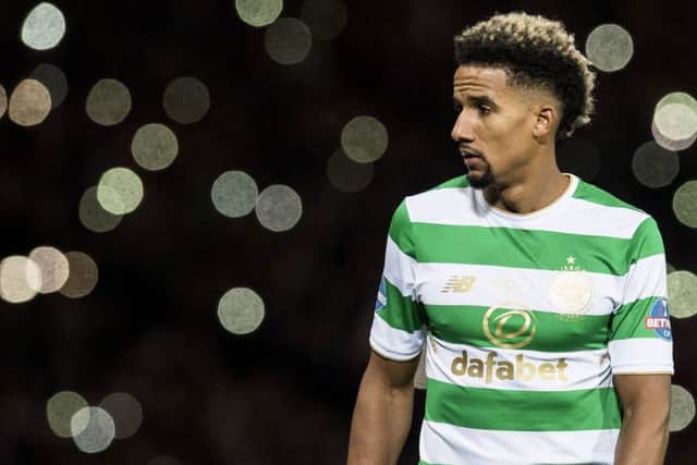 Scott Sinclair in action for Celtic against Motherwell. The winger won what many feel was a dubious penalty. Picture: SNS Group