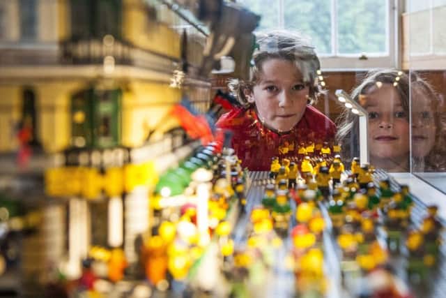 Lego exhibition at New Lanark. Picture Sarah Peters.