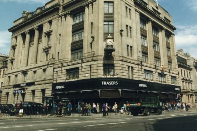 House of Fraser on Princes Street, Edinburgh