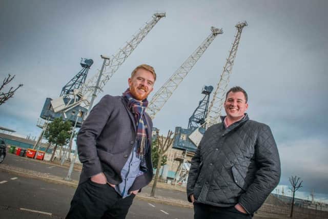 Calum Forsyth and Robin Knox of Seed Haus. Picture: Chris Watt Photography