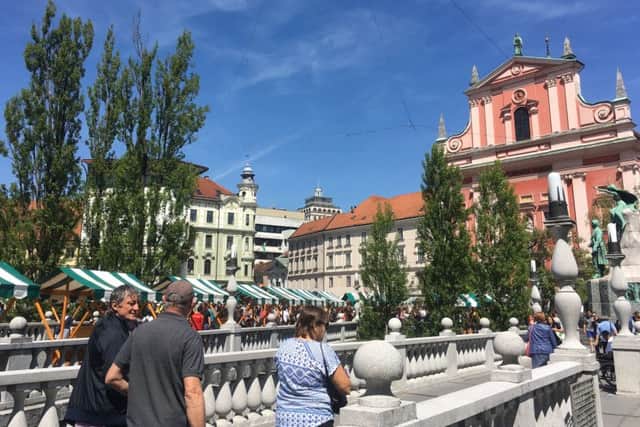 Sightseeing in picturesque Slovenia