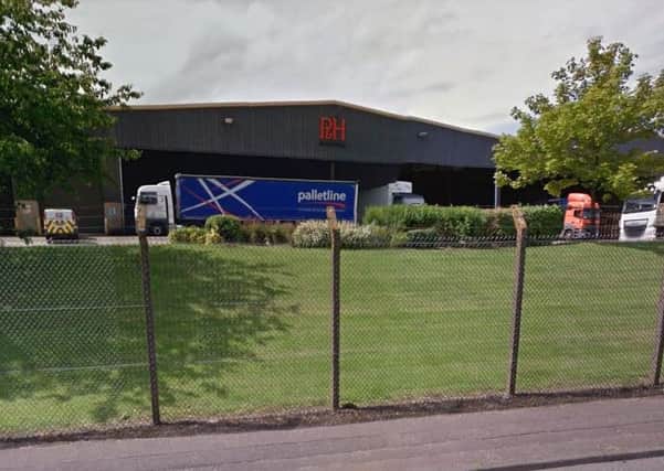 The P&H premises in Dunfermline