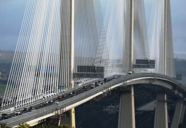The Queensferry Crossing opened in August, eight months late. Picture: Jeff J Mitchell/Getty Images