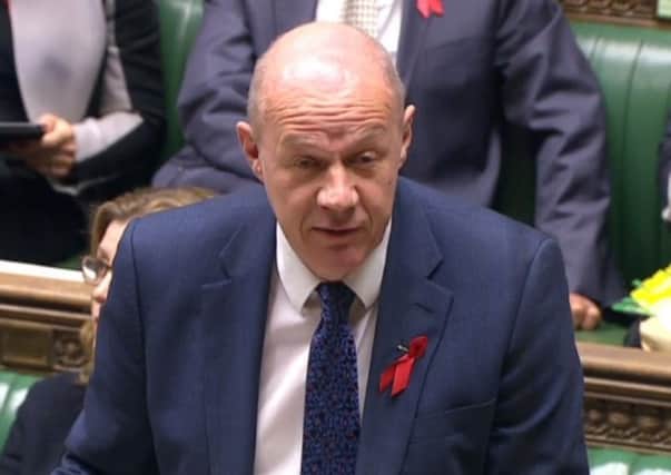 Damian Green addressing MPs during Prime Ministers questions. Picture: Getty Images