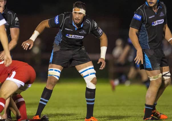 Glasgow Warriors' promising lock forward
Kiran McDonald. Picture: Bill Murray/SNS