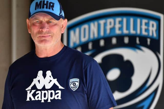 Vern Cotter has guided Montpellier to the summit of the Top 14. Pic: Pascal Guyoy AFP/Getty Images)