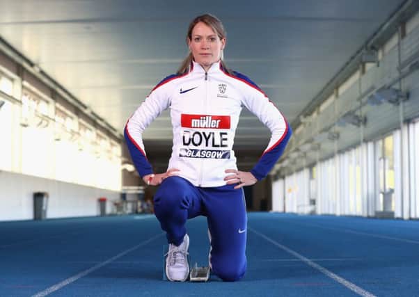 Eilidh Doyle is looking forward to competing on home soil at the Glasgow 2018 Muller Grand Prix. Picture: Getty Images