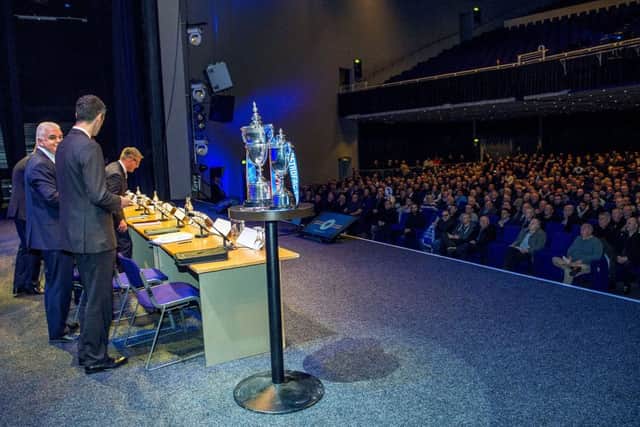 Last year's AGM at the Clyde Auditorium. Picture: SNS