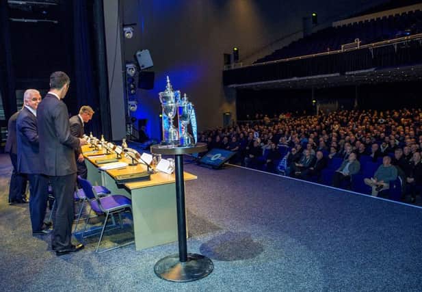 Last year's AGM at the Clyde Auditorium. Picture: SNS