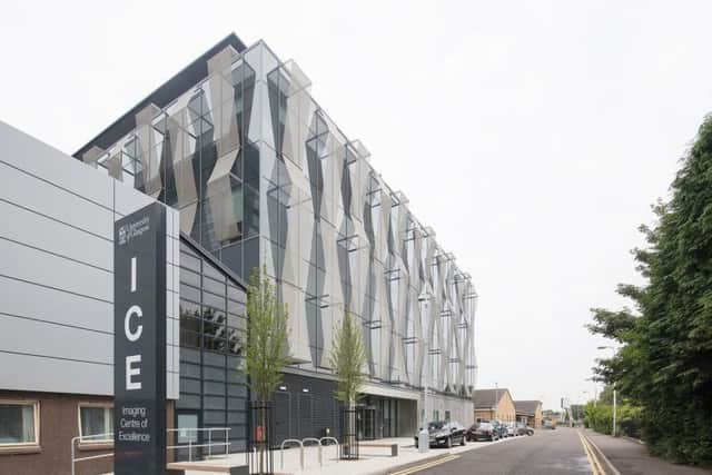 Lab research at ICE (pictured) and the Teaching & Learning Centre will advance patient treatment. Pictures: University of Glasgow