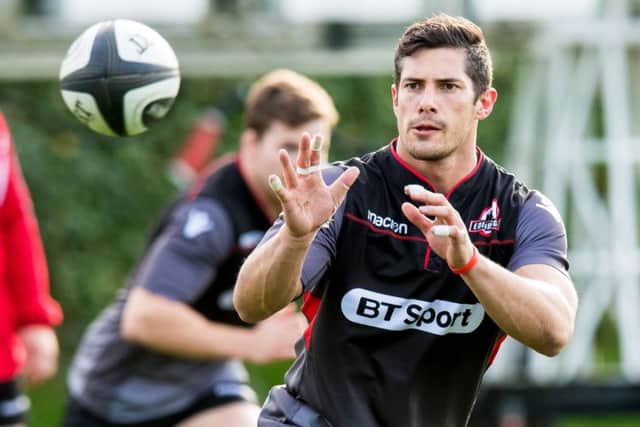 Phil Burleigh, fresh from making his Scotland debut, will partner James Johnstone in the centre. Picture: SNS Group