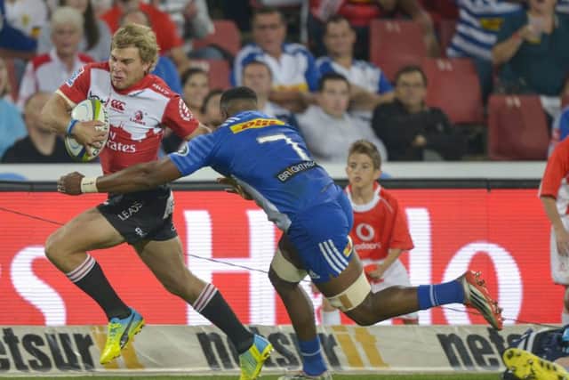 Jaco Van Der Walt in action for former club Lions. He will make his first start for Edinburgh against the Southern Kings. Picture: Sydney Seshibedi/Gallo Images/Getty Images