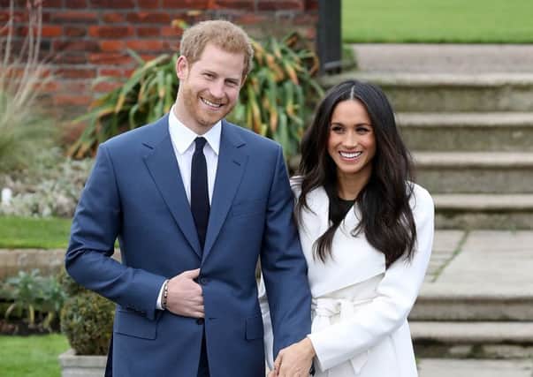 Prince Harry and Meghan Markle announced their engagement earlier this week. Picture: Chris Jackson/Getty