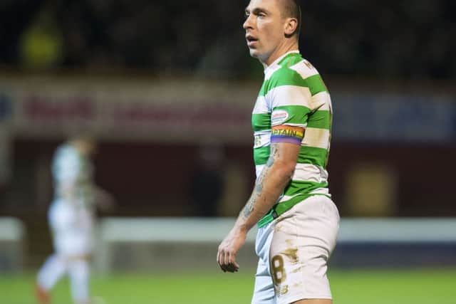 Scott Brown has claimed that Celtic players have coins thrown at them 'nearly every week'. Picture: SNS Group