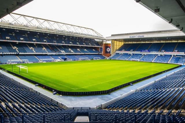 Dave King says a number of repairs have been made around Ibrox Stadium. Picture: John Devlin